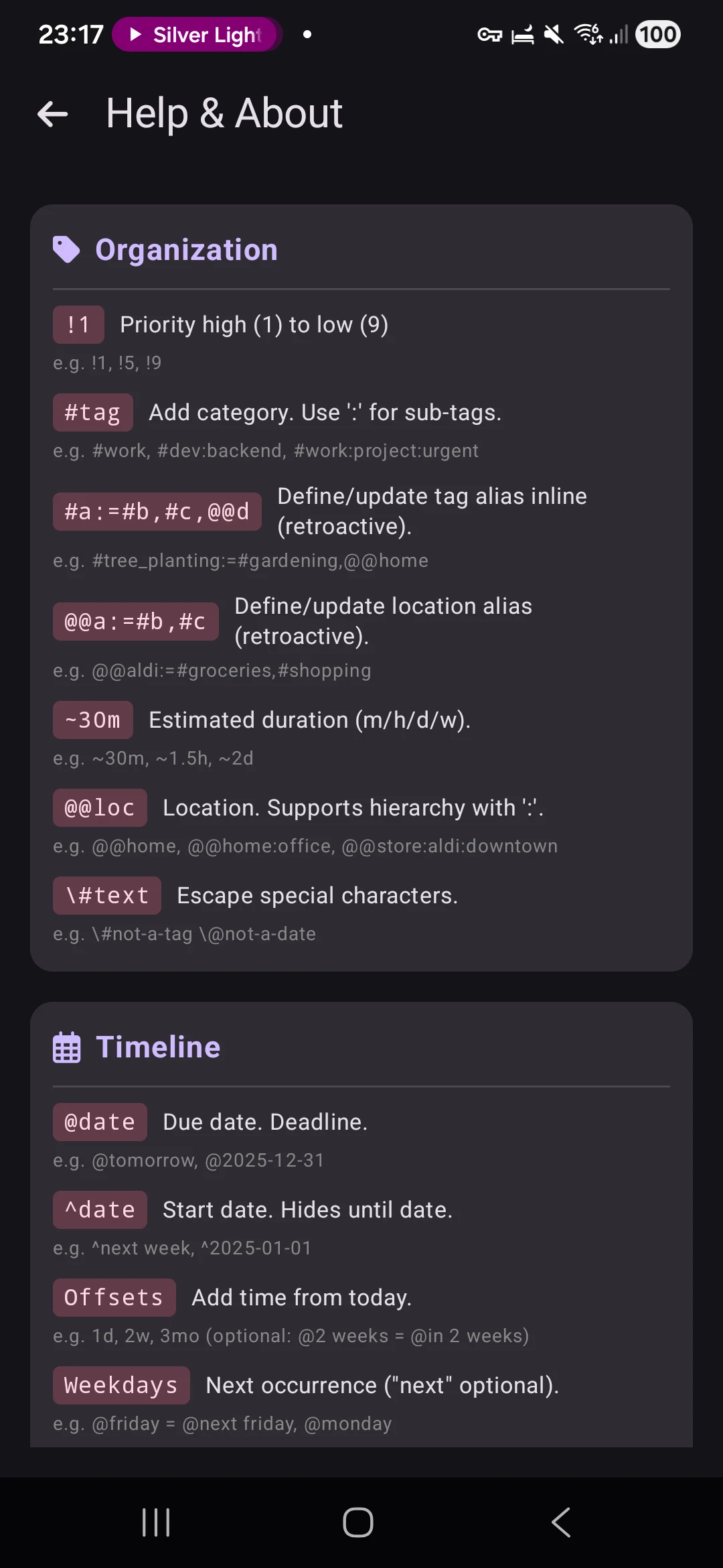 Cfait: Todo & Task Manager screenshot